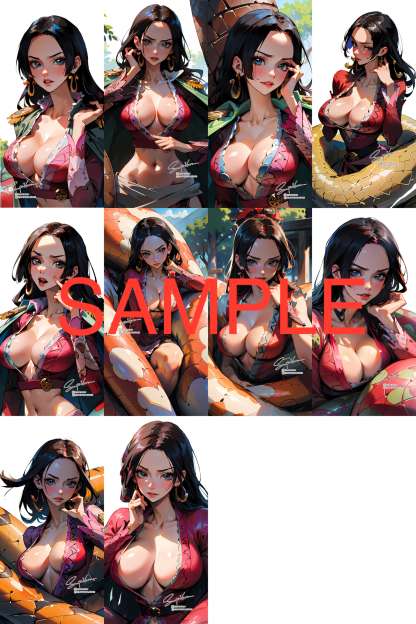 IMAGE SET | One Piece | Boa Hancock | Set 1
